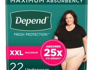 Depend? Fresh Protection? Women's Maximum Absorbency Underwear, 2X-Large - Image 1