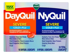 Vicks DayQuil/NyQuil Severe Cold & Flu LiquiCaps - Image 1