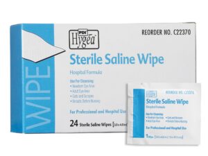 Hygea? Unscented Saline Wipe, Individual Packet - Image 1