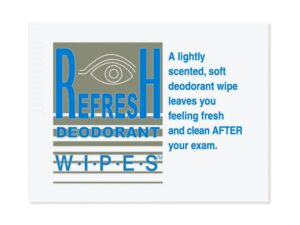 Refresh Deodorant Wipes? Mammography Wipe - Image 1