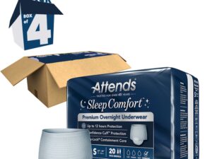 Attends? Sleep Comfort Premium Overnight Underwear, Small, 20 ? 34 Inches - Image 10