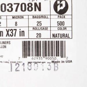 McKesson Light Duty Trash Bag, Clear, 30-gallon Capacity - Image 4
