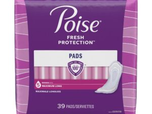 Poise? Maximum Absorbency Bladder Control Pad, Long Length - Image 1