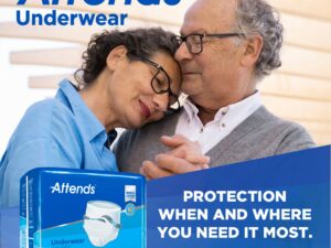 Attends? Care Adult Absorbent Underwear, Heavy Absorbency, Large, White - Image 7
