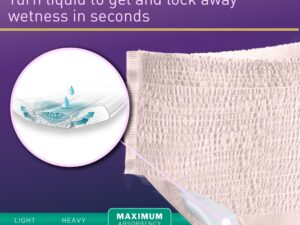 McKesson Premium Discreet Underwear for Women, Maximum Absorbency, Extra-Large - Image 3