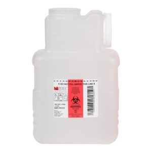 Post Medical Multi-purpose Sharps Container, 1-1/2 Gallon - Image 1