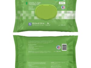 McKesson Flushable* Wet Wipes XL - Unscented, 96 Wet Wipes per Pack - Image 9
