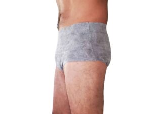 Nexwear Men's Pull-On Absorbent Underwear, Small/Medium, Gray - Image 9