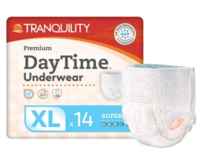 Tranquility Premium DayTime Disposable Absorbent Underwear, XL - Image 1