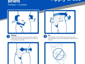 Attends? Extra Heavy Absorbency Briefs, Medium - Image 7