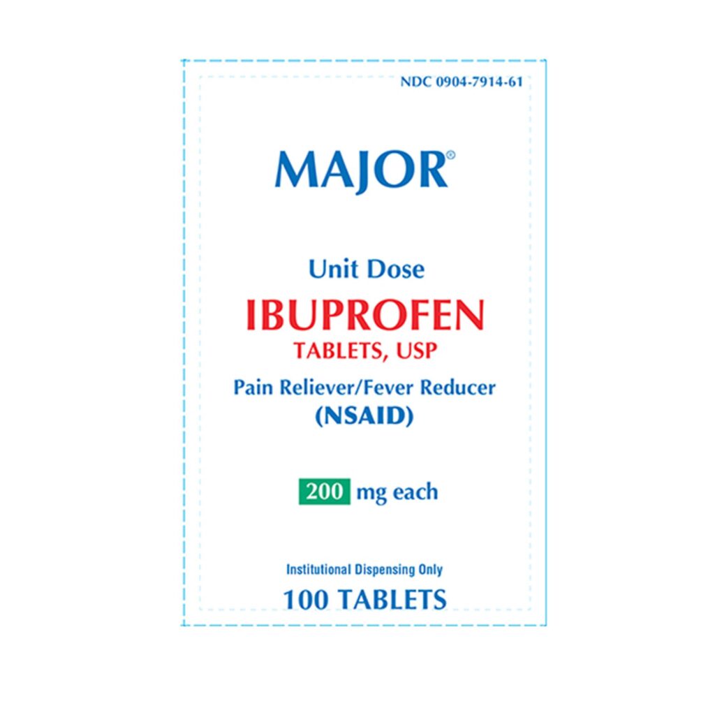 Major? Ibuprofen Pain Relief