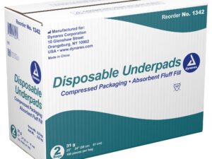 Dynarex? Absorbent Fluff Fill Underpad, 23 x 24 Inch - Image 2