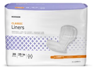 McKesson Classic Liners, 25 Inches Long, for Light Incontinence - Image 1