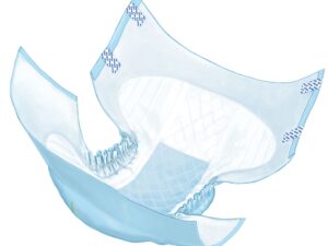 Wings Plus Heavy Absorbency Incontinence Brief, Small - Image 2