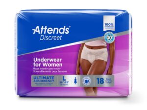 Attends? Discreet Women's Underwear, Level 5, Large - Image 3
