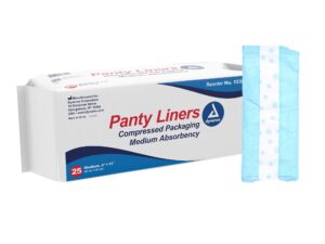 Dynarex? Medium Absorbency Bladder Control Pad, 4 x 11 Inch - Image 1