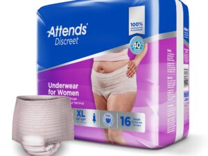 Attends? Discreet Women's Underwear, Level 5, X-Large - Image 2
