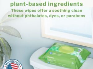 McKesson Flushable* Wet Wipes XL - Unscented, 96 Wet Wipes per Pack - Image 6