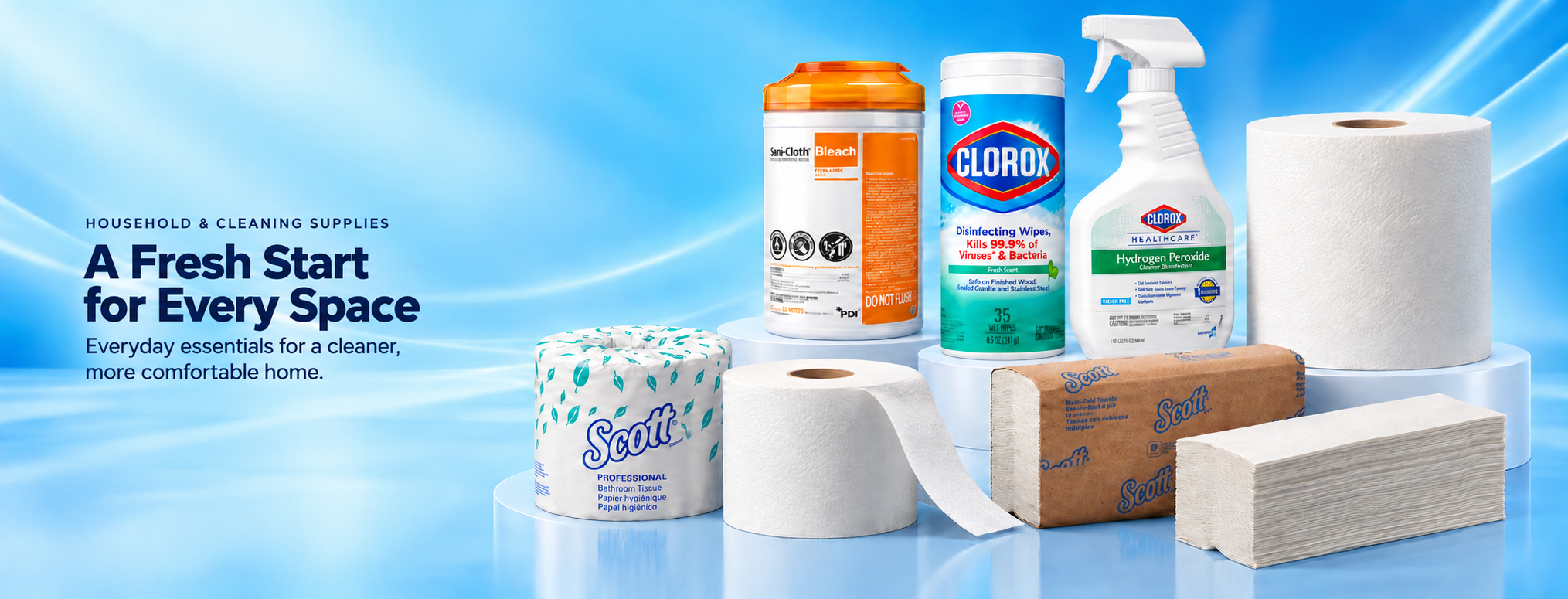 Fresh Start Cleaning Essentials Banner