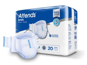 Attends? Extra Heavy Absorbency Briefs, Extra Large - Image 2