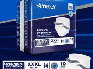 Attends? Bariatric Ultimate Absorbent Underwear, 3X-Large - Image 8