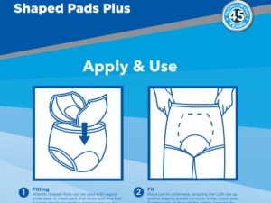 Attends? Shaped Bladder Control Pads, Plus - Image 5