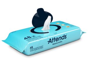 Attends? Scented Personal Cleansing Wipes with Aloe and Vitamin E - Image 1