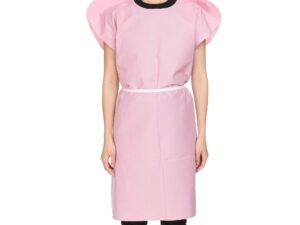 McKesson Exam Gown, Large, Mauve - Image 1
