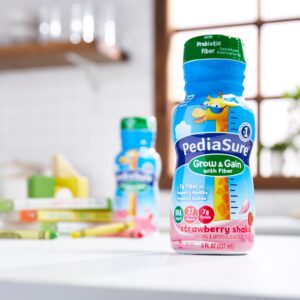 PediaSure® Grow & Gain with Fiber Strawberry Pediatric Oral Supplement, 8 oz. Bottle - Image 7