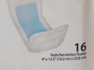 Sure Care? Bladder Control Pads, Heavy Absorbency, 4 x 12.5 Inch - Image 5