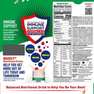 Boost® High Protein Strawberry Complete Nutritional Drink, 8-ounce Bottle - Image 3