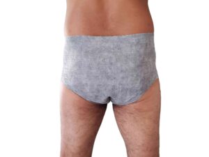 Nexwear Men's Pull-On Absorbent Underwear, Extra Large, Gray - Image 8