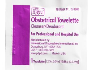 Hygea? Scented Obstetrical Towelette, Individual Pack - Image 2