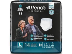 Attends? Premier Underwear, Heavy Absorbency, Large, 44 to 58 Inch Waist/Hip - Image 3
