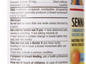 Geri-Care? Senna Plus Docusate Sodium / Sennosides Stool Softener - Image 3