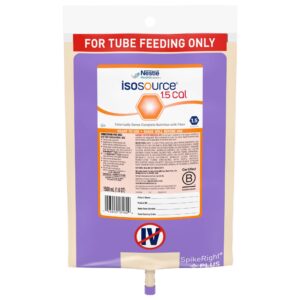 Isosource® 1.5 Cal Tube Feeding Formula, 1,500-mL Bag - Image 1