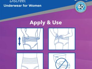 Attends? Discreet Women's Underwear, Level 5, Large - Image 6