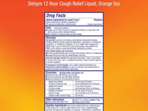 Delsym? Dextromethorphan Cold and Cough Relief - Image 2