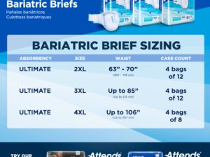 Attends? Bariatric Briefs, 2X-Large - Image 6