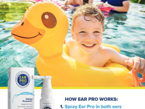 Ear Pro Water-Repellant Ear Spray - for Swimming, Diving, Surfing - Image 5