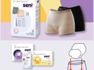 Seni? Pull On Boxer Style Knit Pant, 3X-Large, Unisex - Image 6