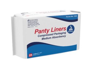 Dynarex? Medium Absorbency Bladder Control Pad, 6 x 17 Inch - Image 3