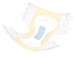 McKesson Classic Light Absorbency Incontinence Brief, Extra Large - Image 2