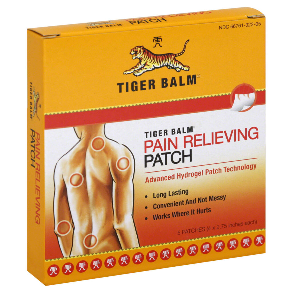 Tiger Balm? Balm Pain Relieving Hydrogel Patch