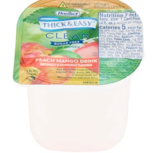 Thick & Easy® Clear Honey Consistency Sugar-Free Peach Mango Thickened Beverage - Image 1