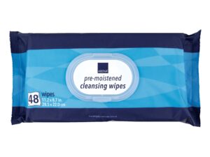 Abena? Scented Pre-Moistened Cleansing Wipes, Soft Pack - Image 2