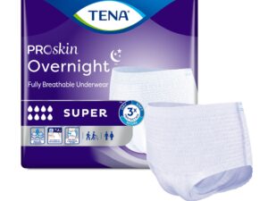 Tena? ProSkin Overnight? Super Fully Breathable Underwear, Large - Image 1