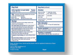 Claritin 24 Hour Allergy Tablets - Image 2