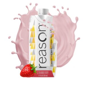 Reason™ Strawberry Premium Nutritional Drink, 11-ounce carton - Image 9