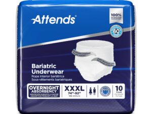 Attends? Bariatric Ultimate Absorbent Underwear, 3X-Large - Image 3